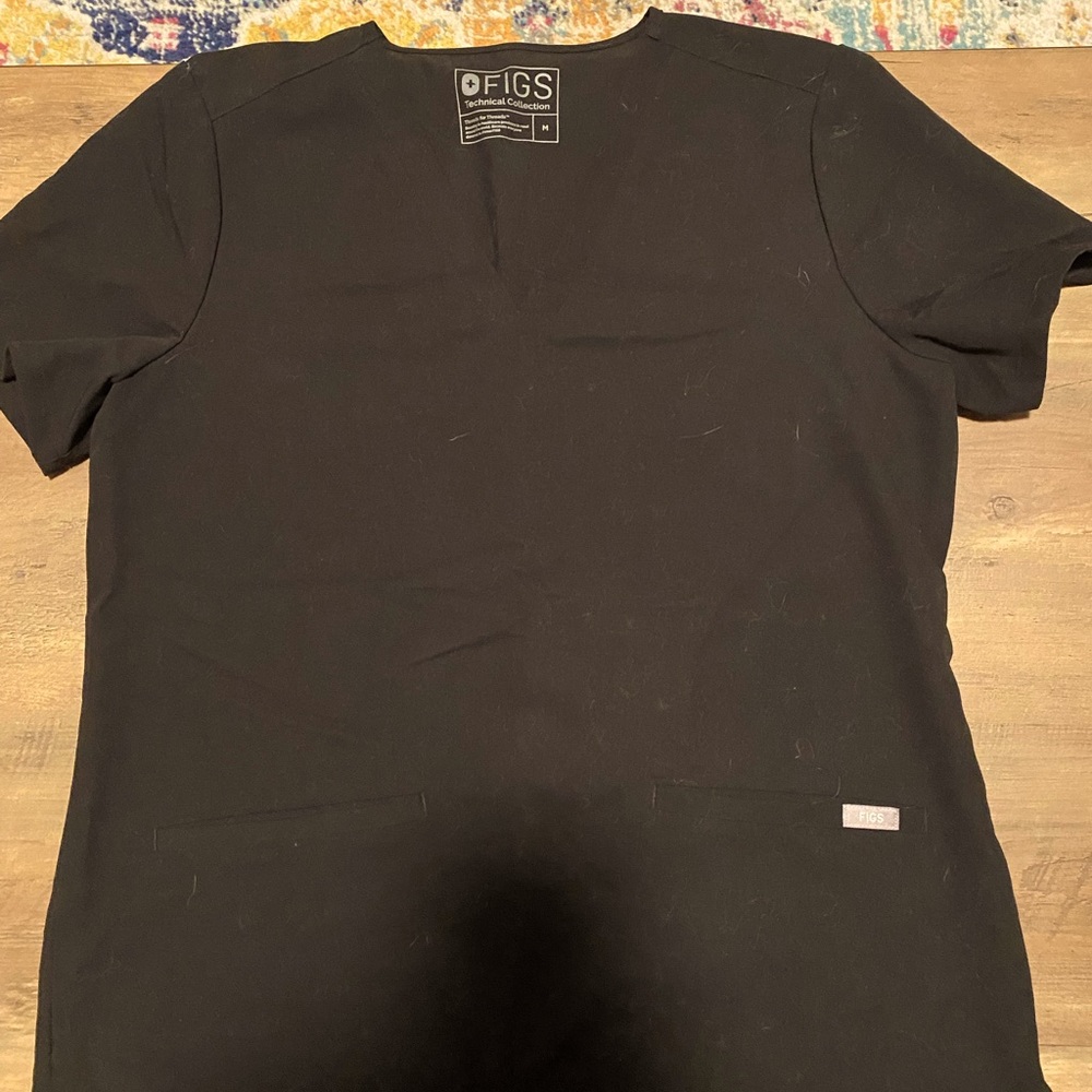 Figs, Casma, 3 pocket scrub top, medium